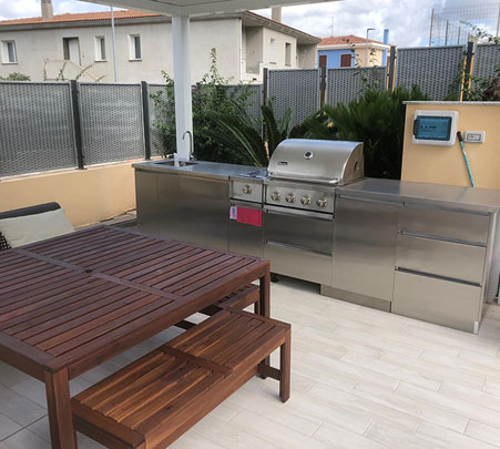 Outdoor Kitchen Cabinet