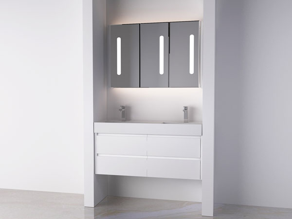 Modern Bathroom Cabinet, Case From WASHINGTON, USA