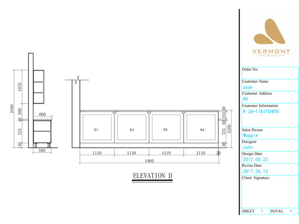 Classic Kitchen Cabinets, Case From Moss Vale, Australia