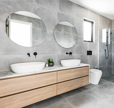 Custom Melamine Bathroom Vanity Design