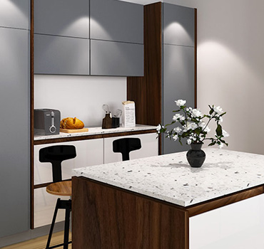 Custom Chocolate & Dark Brown Kitchen Cabinets Design