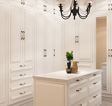 Custom White Shaker Wardrobe Design