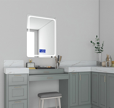 Custom White Shaker Bathroom Vanity Design
