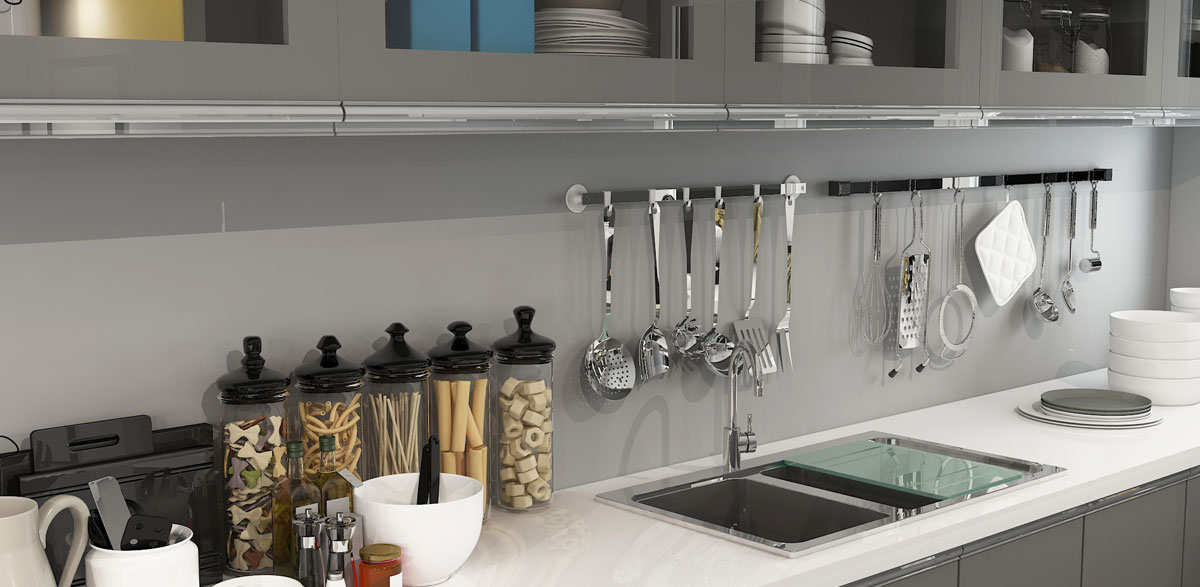 cheap grey kitchen cabinets
