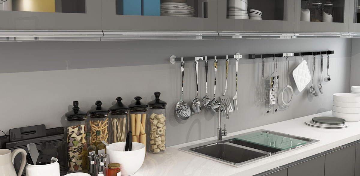 weathered gray kitchen cabinets