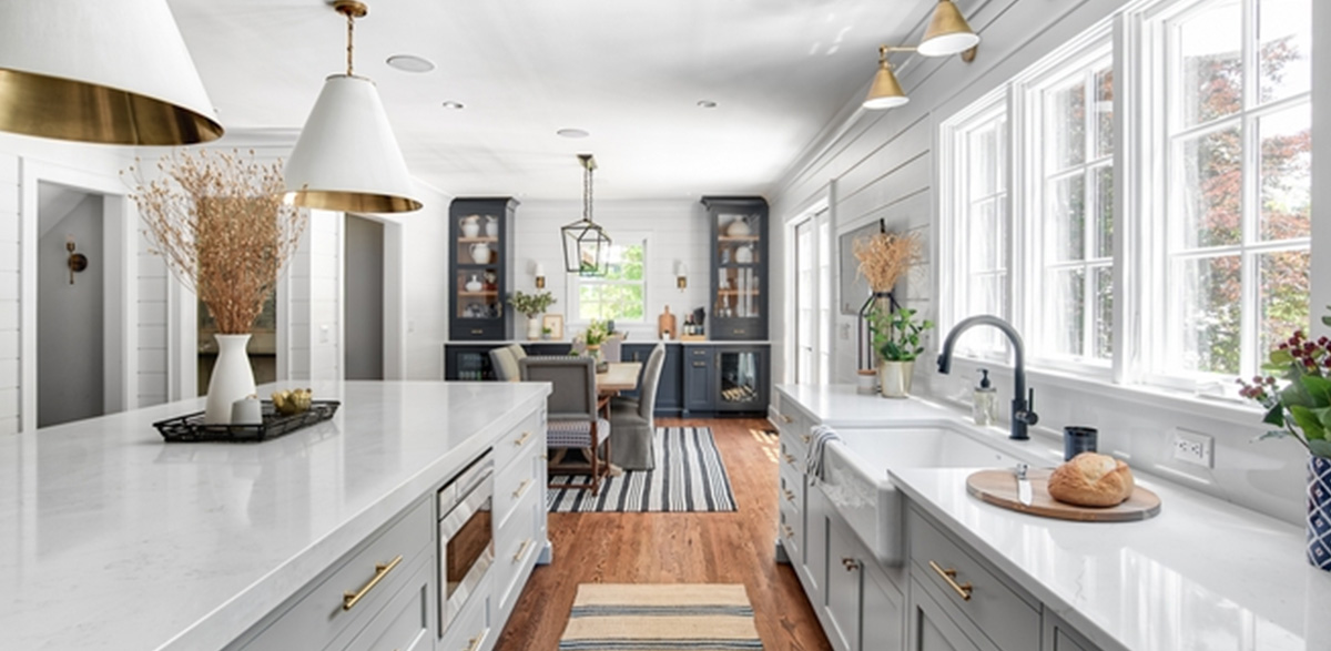 light gray kitchen cabinets