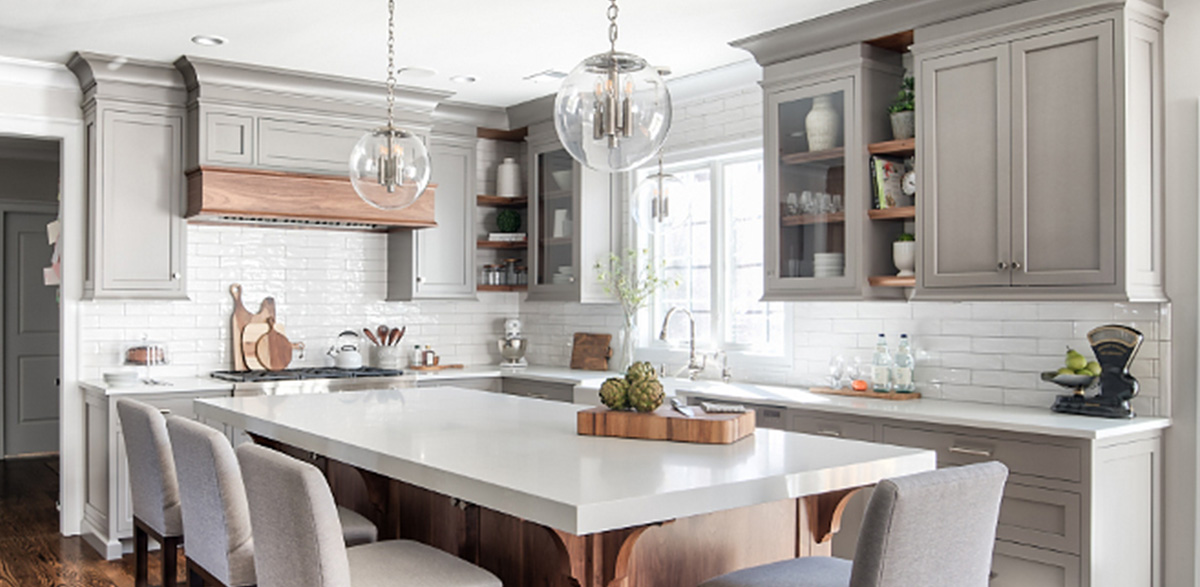 light grey kitchen cabinets