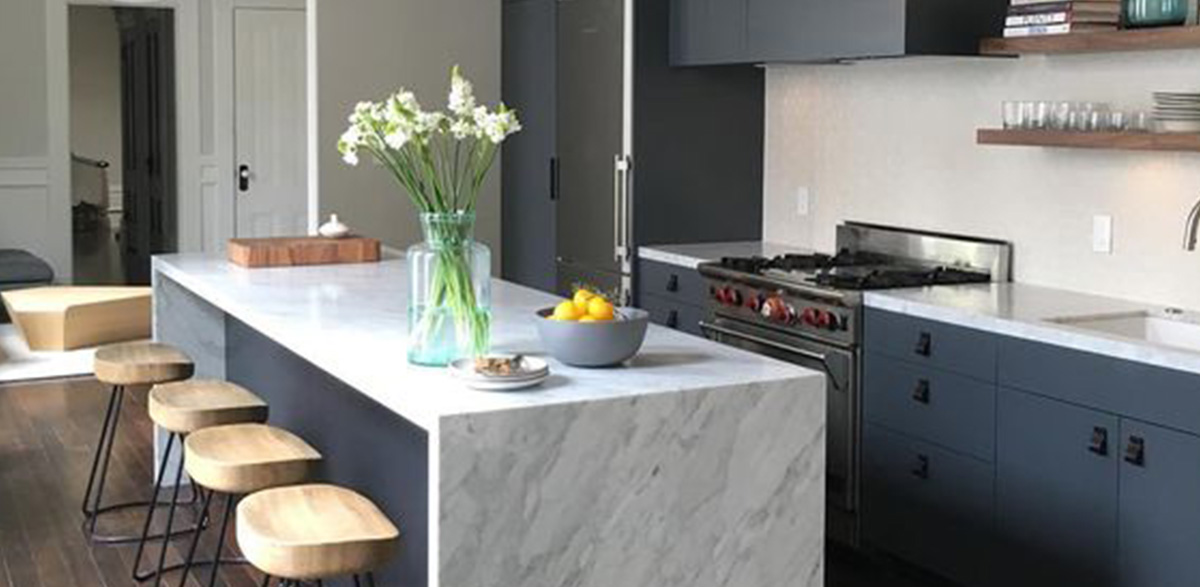 medium gray kitchen cabinets