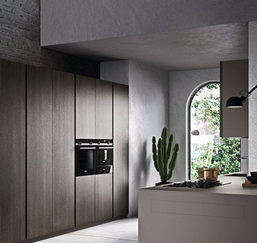 Custom Pearl Grey Kitchen Cabinets Design