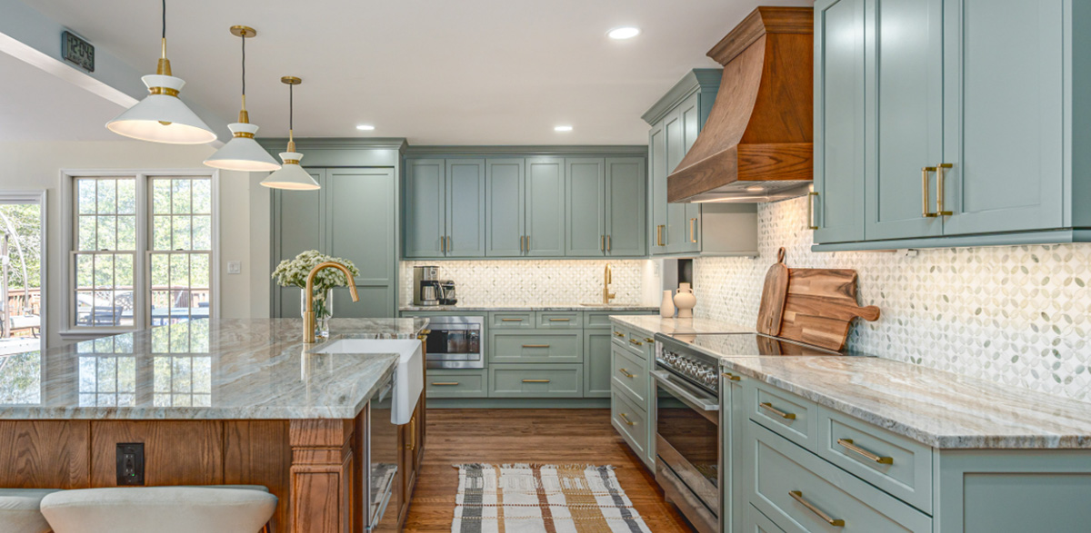 soft gray kitchen cabinets