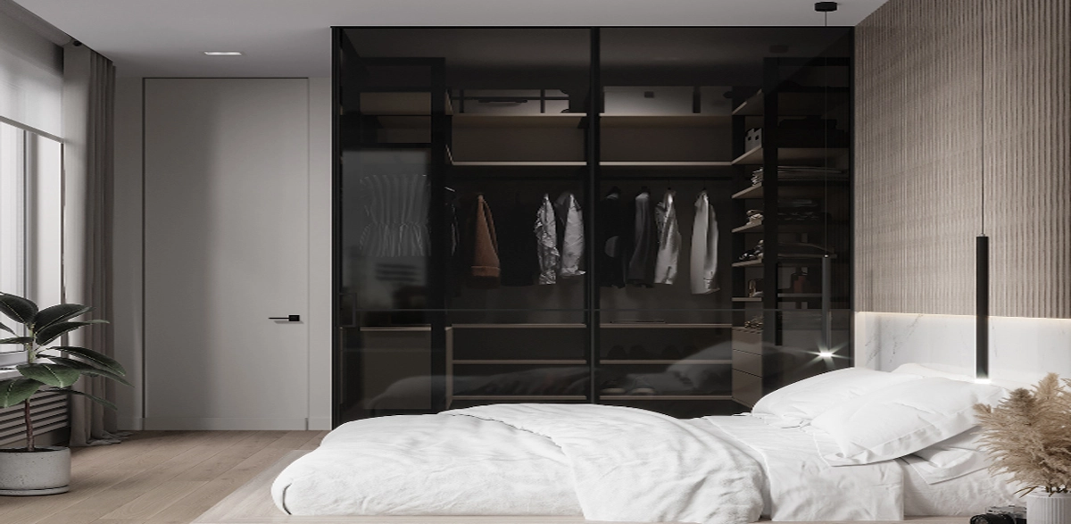 customized steel wardrobe